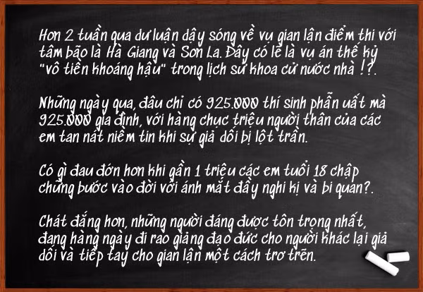 Đừng "cài mìn" vào tương lai đất nước ảnh 2