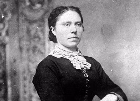Ảnh chụp Belle Gunness khi còn trẻ. Ảnh: Laporte Historical Society Museum.
