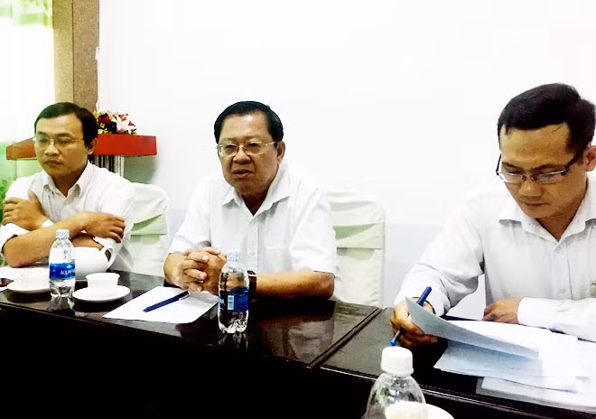 Ông Trần Việt Phường, Giám đốc Sở Văn hoá – Thể thao và Du lịch TP Cần Thơ trả lời báo chí vào chiều 21-3.