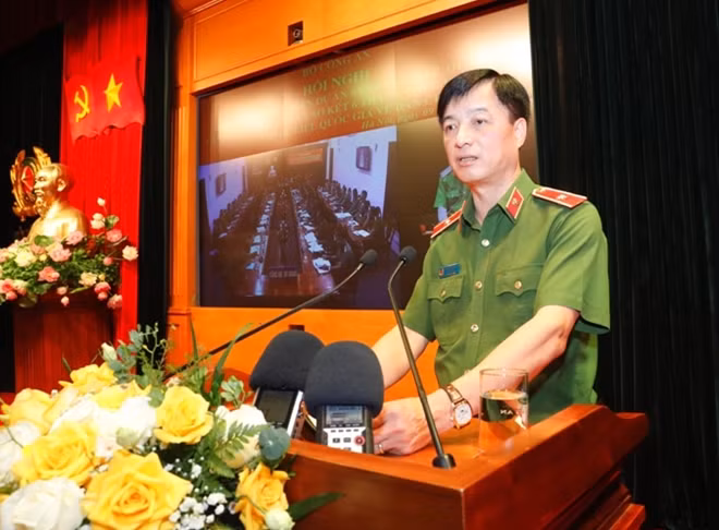 Thứ trưởng Nguyễn Duy Ngọc phát biểu tại Hội nghị