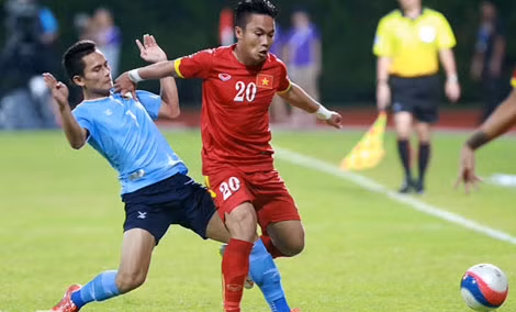 U23 Lào khiến Việt Nam "bế tắc". Ảnh: VNE.