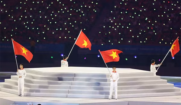 Việt Nam sẽ tham dự 28 trong tổng số 36 môn thi tại SEA Games 28 với mục tiêu giành được 50-56 huy chương vàng đứng trong top 3 khu vực. Ảnh: VNE.