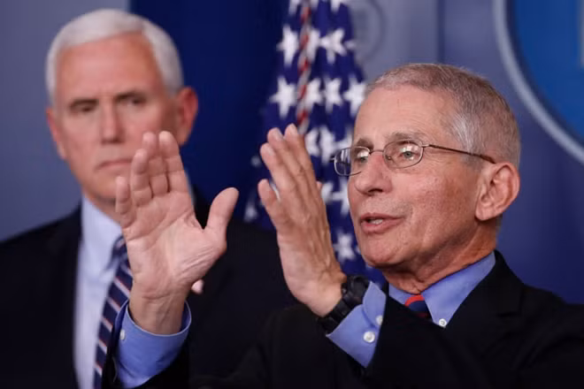 Ông Anthony Fauci, Giám đốc Viện Dị ứng và Bệnh truyền nhiễm quốc gia Mỹ. Ảnh Getty Images.