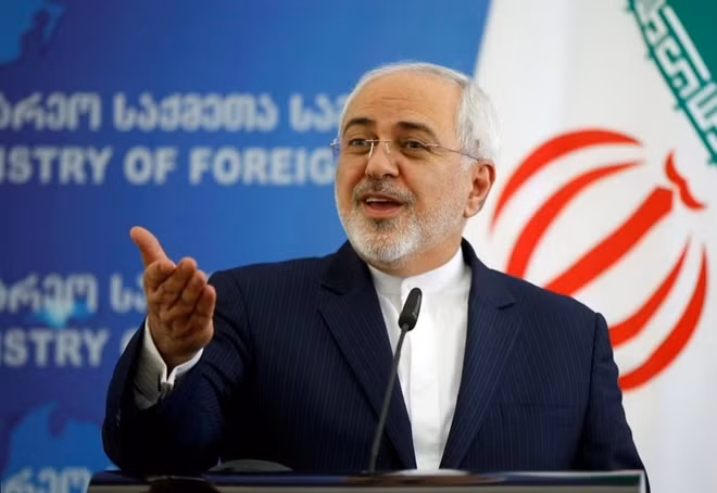 Ngoại trưởng Iran Mohammed Javad Zarif. Ảnh Reuters.