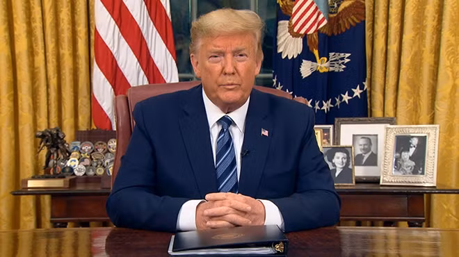 Tổng thống Mỹ Donald Trump. Ảnh CNN.