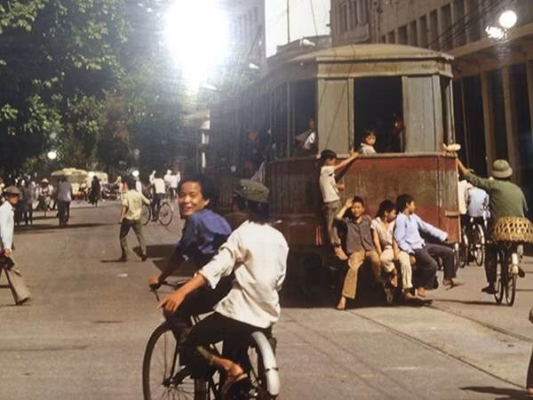 Một tác phẩm được trưng bày trong triển lãm.