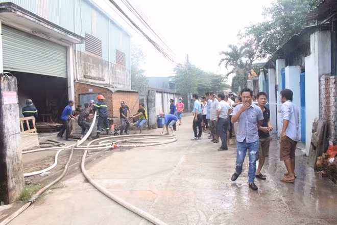 Hiện trường vụ cháy