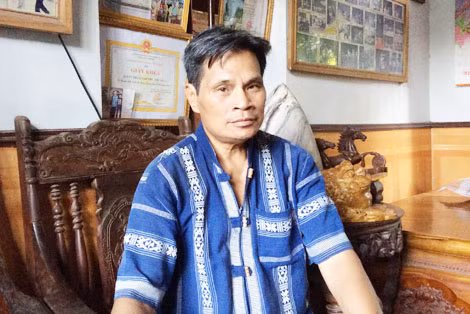 Võ sư Trần Huy Sơn.