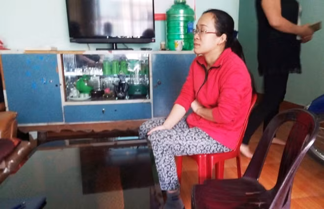 Chị Võ Thị Tường Vy cho biết con mình vẫn rất sợ