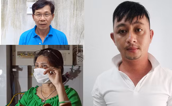 Các đối tượng Út, Huy và Nhỏ.