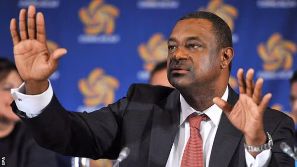 Phó Chủ tịch FIFA kiêm Chủ tịch Liên đoàn bóng đá Bắc Mỹ, Trung Mỹ và Caribbea (CONCACAF) Jeffrey Webb vừa bị bắt giữ. (ảnh: EPA)