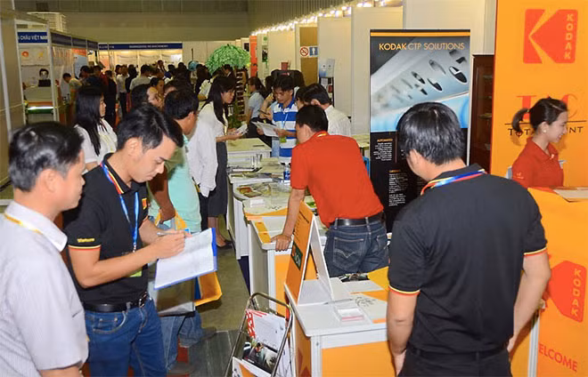 Triển lãm VietnamPrintPackFoodtech 2018 thu hút hơn 380 đơn vị từ 11 quốc gia,