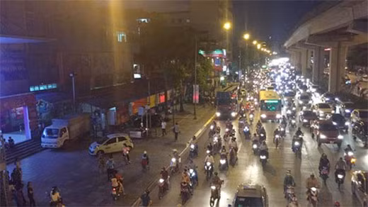 Khu vực xảy ra vụ cháy.