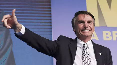 Ông Jair Bolsonaro sẽ được hưởng lợi nhiều nhất nếu ông “Lula” không được phép tham dự cuộc bầu cử. Ảnh AP.