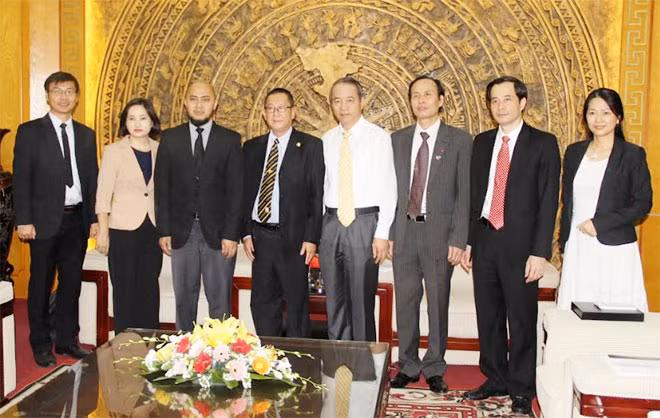TTCP Việt Nam tiếp xã giao Đoàn đại biểu Cơ quan Chống tham nhũng Brunei.