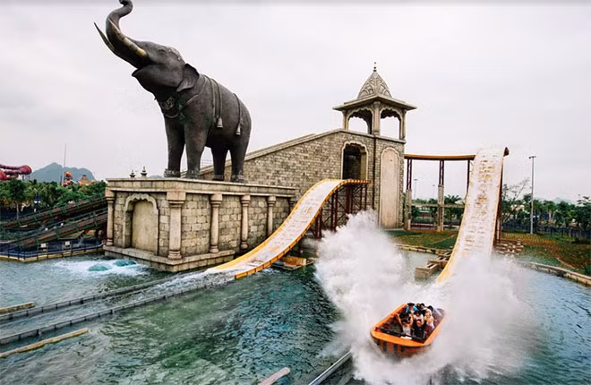 Thác hải tượng- Sun World Halong Complex.