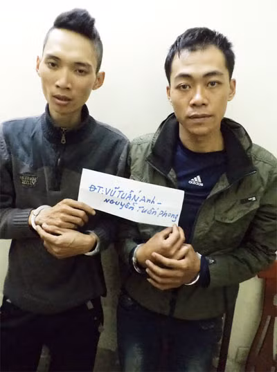 Các đối tượng Vũ Tuấn Anh và Nguyễn Tuấn Phong. Các đối tượng Vũ Tuấn Anh và Nguyễn Tuấn Phong.