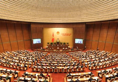 Quốc hội biểu quyết thông qua Luật Đầu tư, Luật Doanh nghiệp.