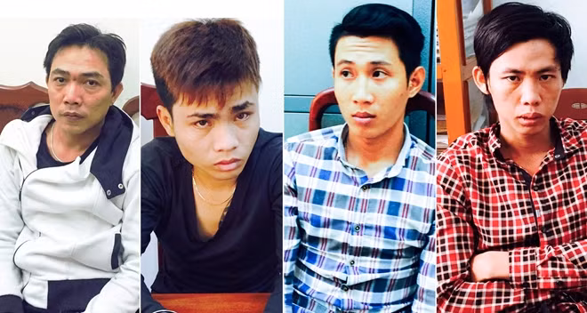 4 đối tượng liên quan đến vụ trộm