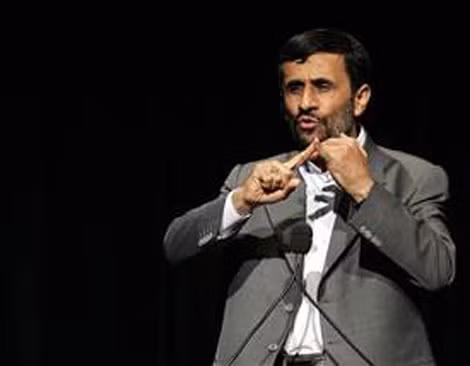Ahmadinejad nói chuyện tại Đại học Columbia, ngày 24/9/2007.