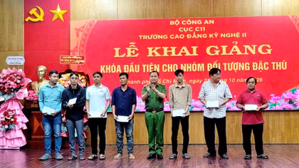 Trường Cao đẳng Kỹ Nghệ II: Khai giảng khóa đào tạo nghề đầu tiên cho nhóm đối tượng đặc thù 