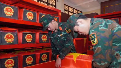 Đã quy tập 417 bộ hài cốt liệt sĩ tại Công viên Lê Thị Riêng