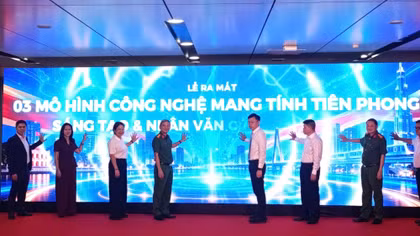 TP Hồ Chí Minh ra mắt 3 mô hình công nghệ tiên phong phục vụ người dân