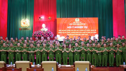 Nâng cao năng lực kỹ thuật hình sự, đáp ứng yêu cầu từ cơ sở 