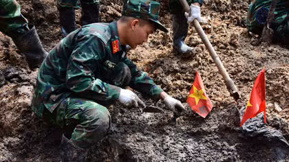 Nỗ lực tìm thêm được hài cốt liệt sĩ tại Công viên Lê Thị Riêng 
