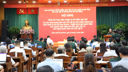 Đẩy mạnh tìm kiếm, quy tập và xác định danh tính hài cốt liệt sĩ