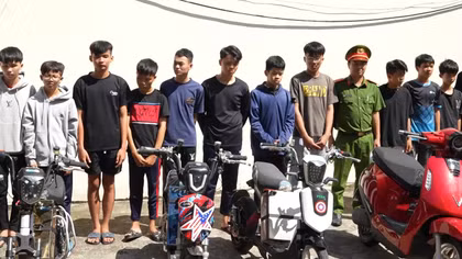 Xử lý 21 đối tượng tụ tập, chạy xe điện độ chế "quậy tưng" Vũng Tàu