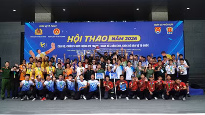 Sôi động Hội thao lực lượng vũ trang TP Hồ Chí Minh năm 2026