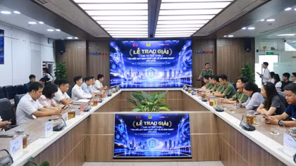 Trao giải Cuộc thi trực tuyến Tìm hiểu pháp luật về An ninh mạng