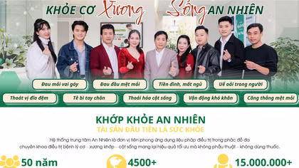 Đình chỉ hoạt động Công ty Khớp Khỏe An Nhiên 
