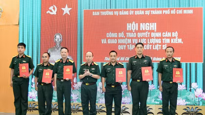 Bộ Tư lệnh TP Hồ Chí Minh ra quân tìm kiếm, quy tập hài cốt liệt sĩ