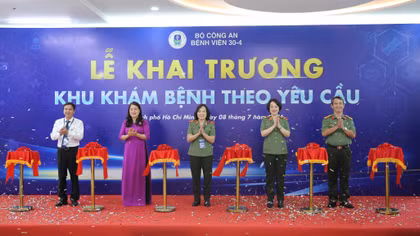 Bệnh viện 30-4 khai trương Khu Khám chữa bệnh theo yêu cầu hiện đại