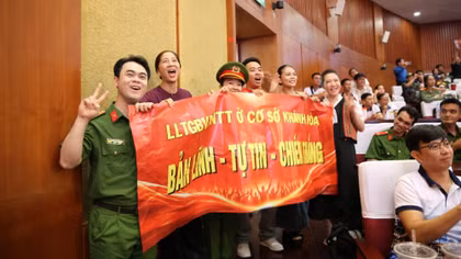 Sôi nổi Hội thi Lực lượng tham gia bảo vệ ANTT ở cơ sở giỏi