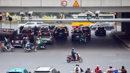 Hà Nội: Một tuần, camera AI "bắt dính" hơn 2.000 trường hợp đi ngược chiều