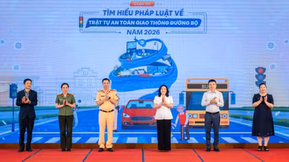 Phát động cuộc thi 'Tìm hiểu pháp luật về trật tự, an toàn giao thông đường bộ năm 2026'