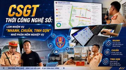 Làm nhiệm vụ "nhanh, chuẩn, tinh gọn" nhờ phần mềm nghiệp vụ