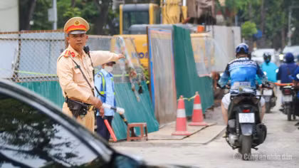 Hà Nội có 62 vị trí rào chắn thi công, lưu ý khi đi lại