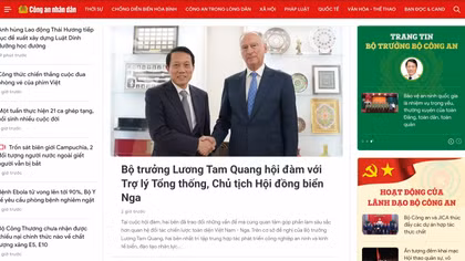 Báo điện tử CAND: Diện mạo mới, nền tảng quản trị mới 