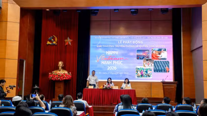Phát động giải thưởng “Việt Nam hạnh phúc - Happy Vietnam năm 2026”