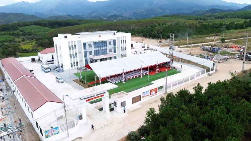 Niềm vui từ trụ sở Công an xã kiểu mẫu được xây dựng từ nguồn xã hội hóa