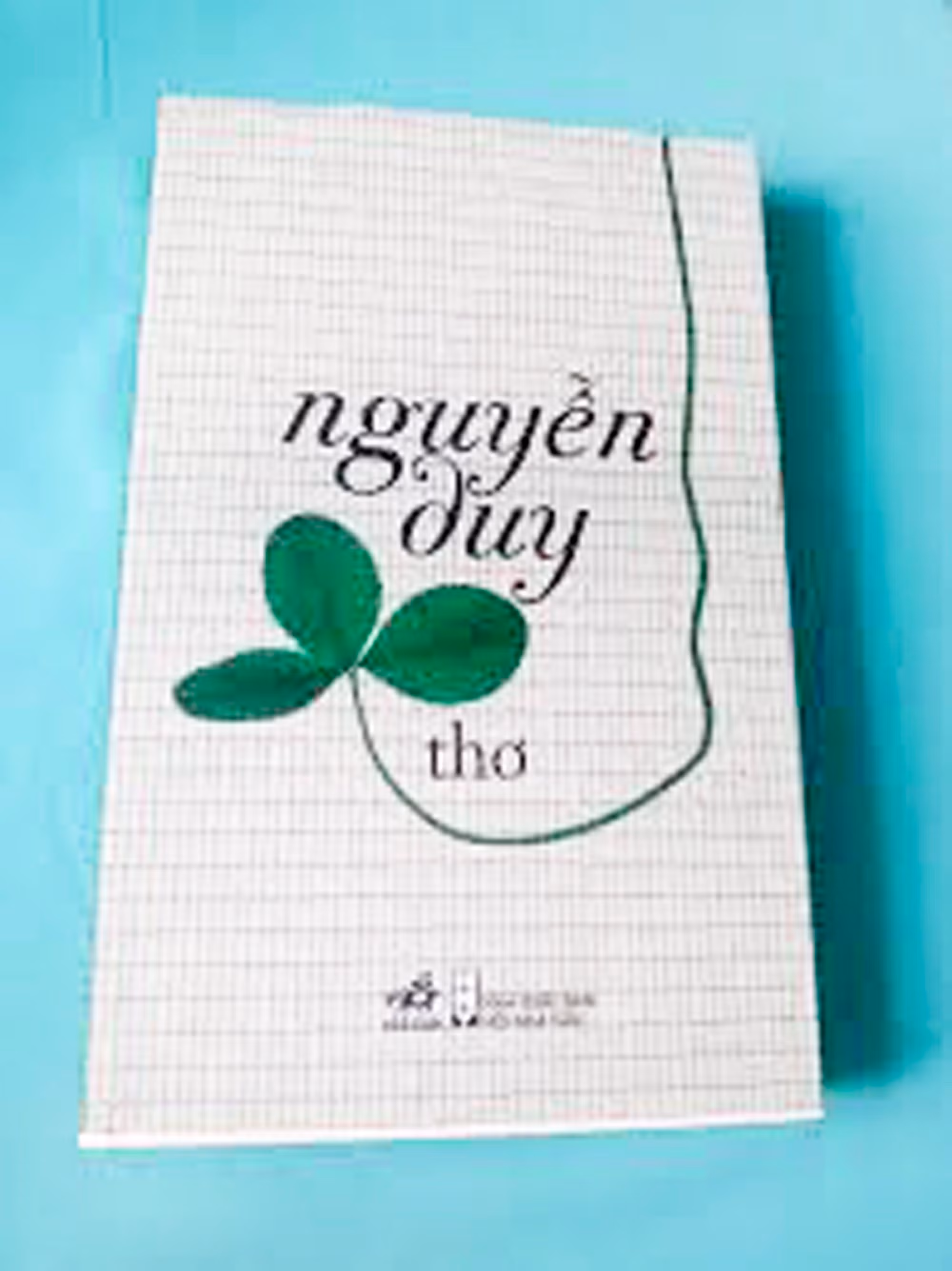 Bìa tác phẩm của nhà thơ Nguyễn Duy.