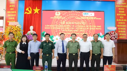 Bồi dưỡng về an ninh, y tế và ứng phó khẩn cấp phục vụ Hội nghị APEC 2027 