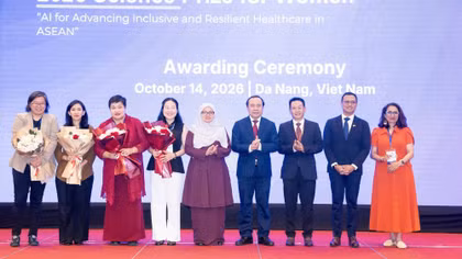 Tiến sỹ người Việt giành Giải thưởng khoa học ASEAN-Hoa Kỳ dành cho Nữ giới