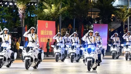 Mãn nhãn màn thực binh tại khai mạc Hội thao CAND 2026