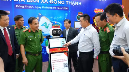 Nhiều hiệu quả sau 1 năm triển khai mô hình Công an địa phương 2 cấp
