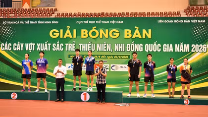 CAND - T&T thống trị các giải trẻ quốc gia: Thành quả từ mô hình hợp lực
